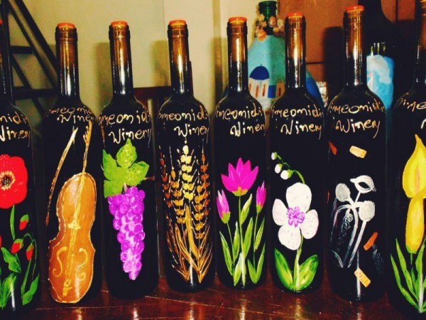 Winery tour in Nea Peramos